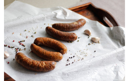 Kiełbasa z pstrąga